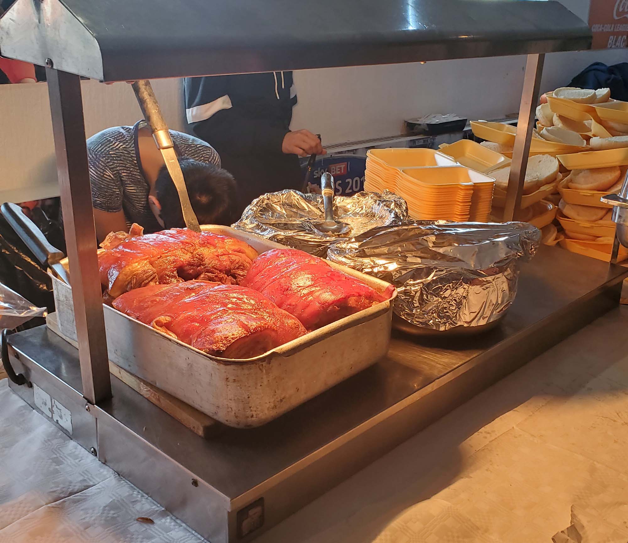 joints of meat ready to be carved